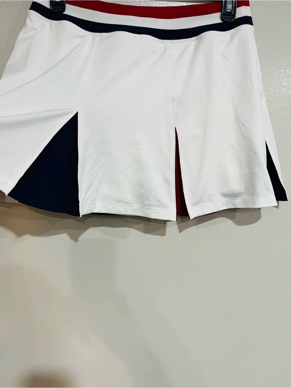 Tuckernuck Americana 14” Red White 4th July Skort Carly Tennis Skirt Sz S - Picture 4 of 7